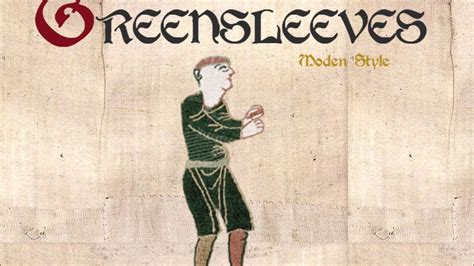 greensleeves medieval song.